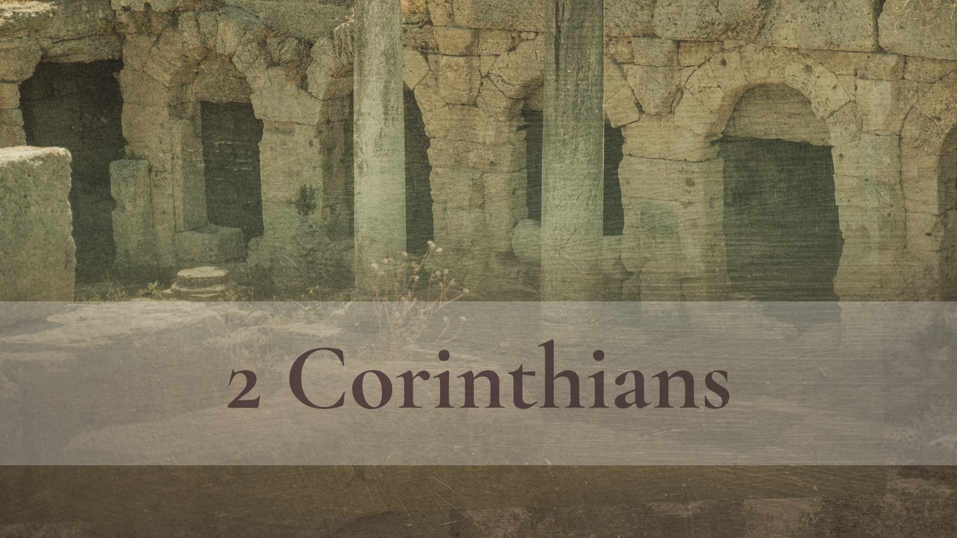 2 Corinthians 1:1-2 – Grace Then Peace