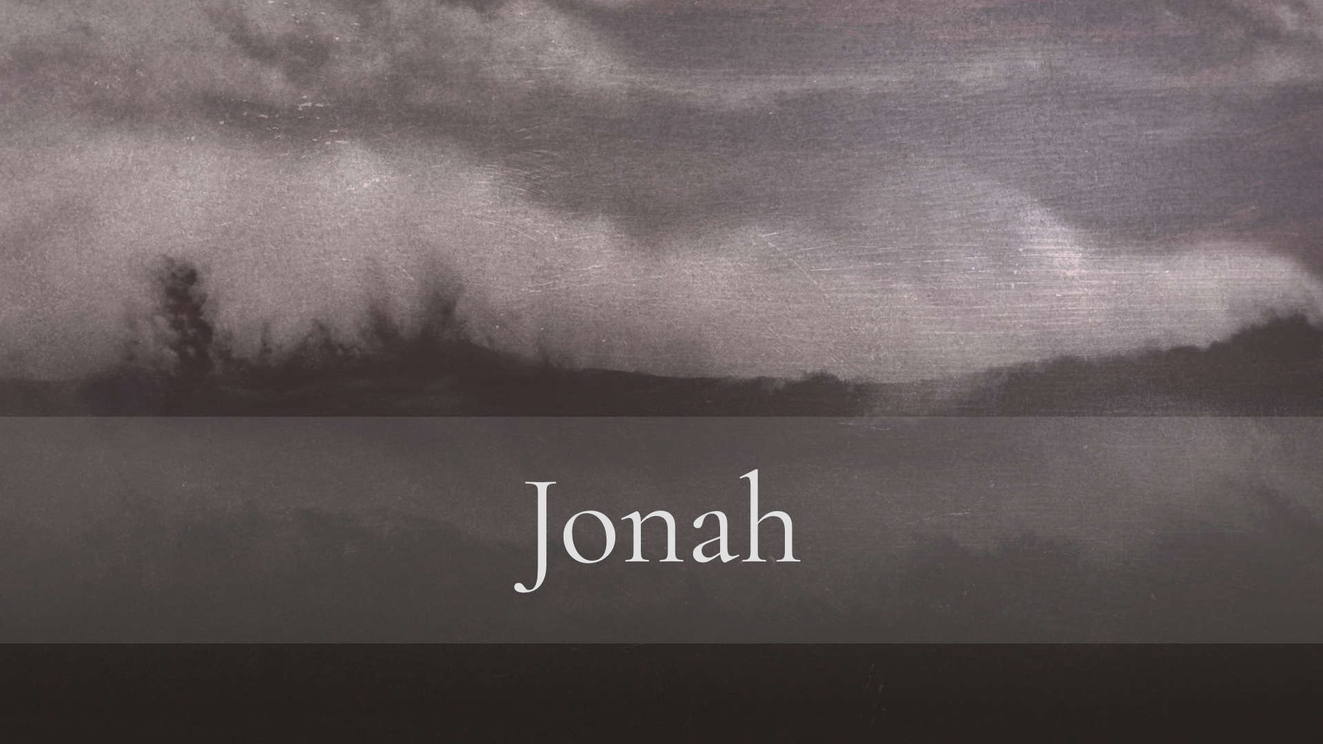 Jonah 1 – No One Can Hide Themselves From the Lord